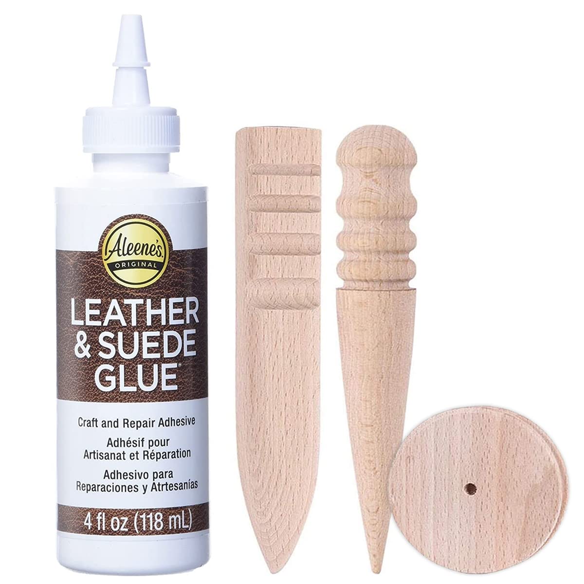 Leather Glue Adhesive - Aleenes Leather Fabric Glue for Patches, Upholstery etc.