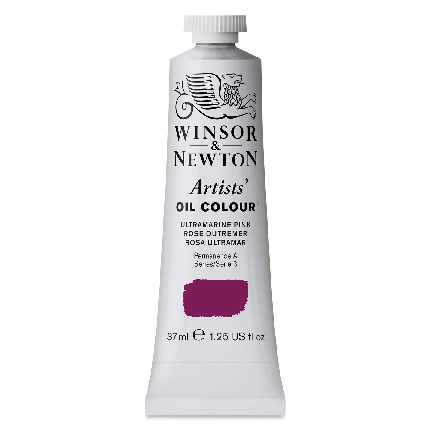 Winsor &#x26; Newton Artists&#x27; Oil Color - Ultramarine Pink, 37 ml tube
