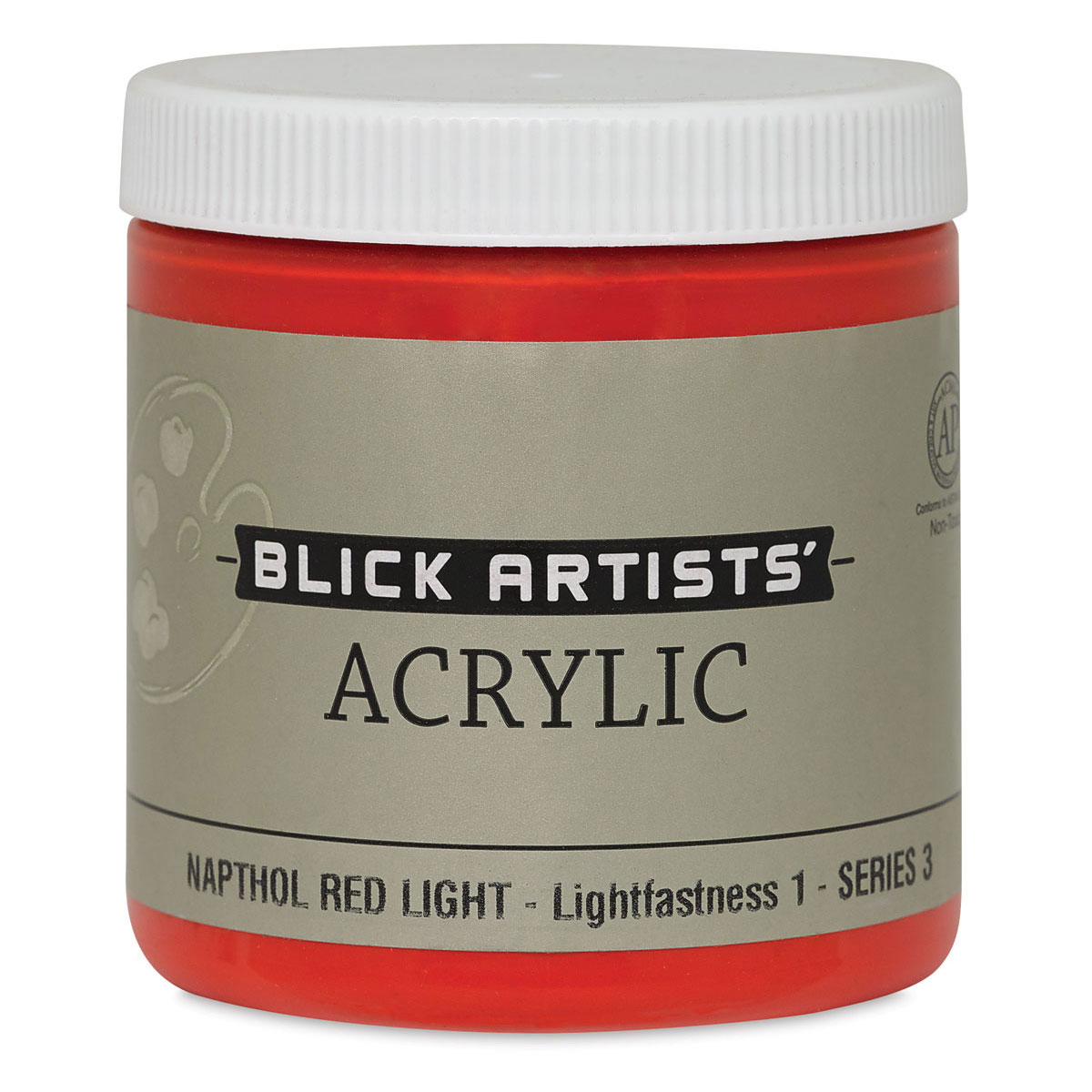 Blick Artists' Acrylic - Naphthol Red Light, 8 oz jar | Michaels