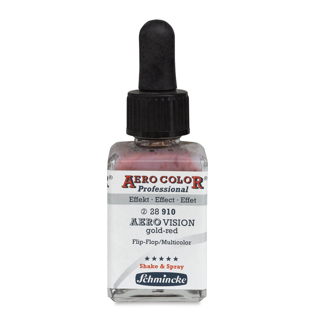 Schmincke Aero Color Professional Airbrush Color - 28 ml, Aero Vision Gold Red