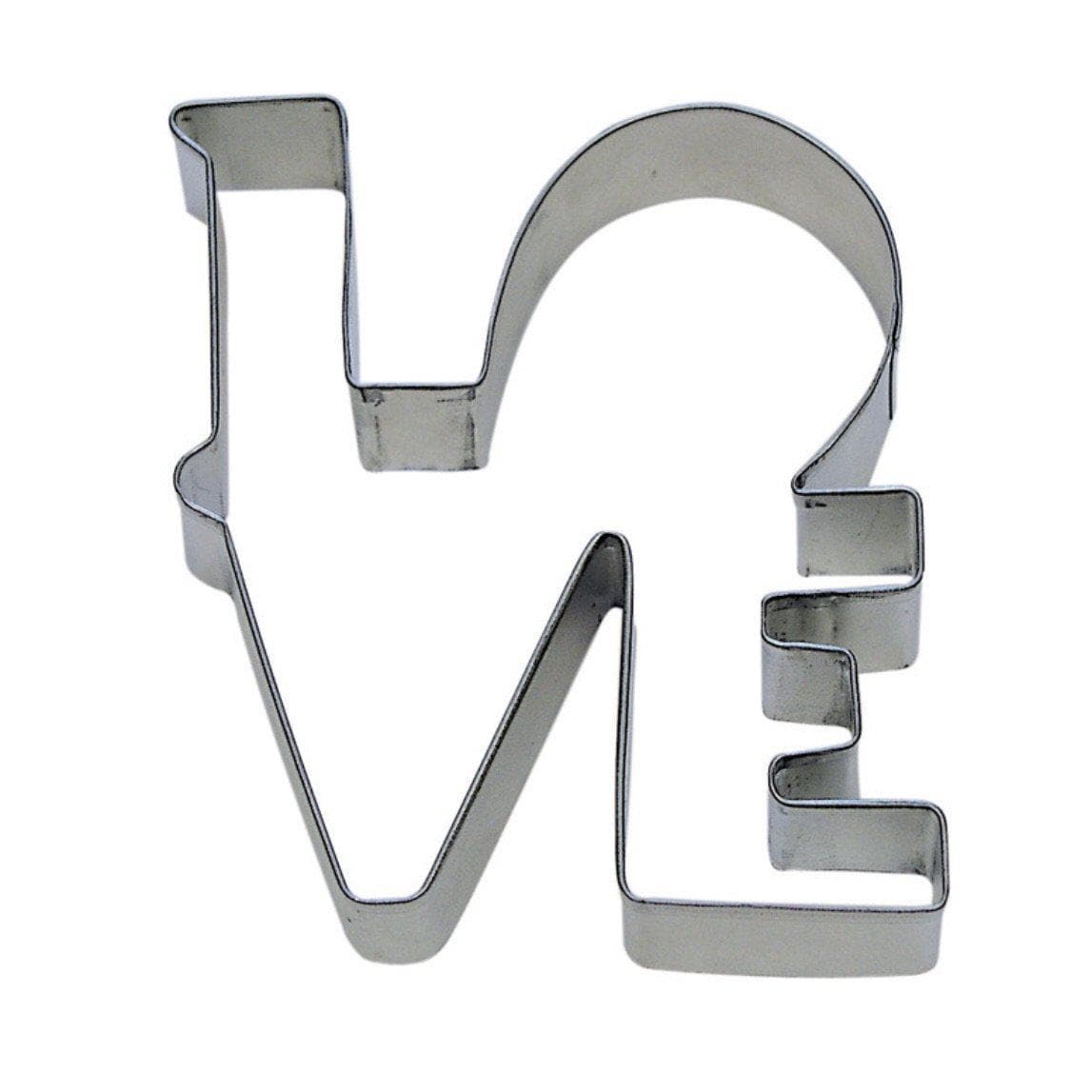 4.5” LOVE Metal Cookie Cutter Michaels