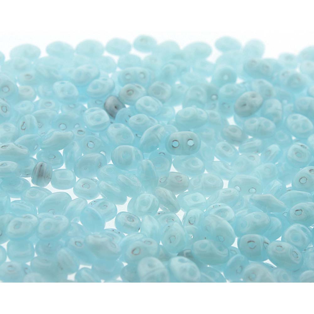 Superduo, Opal Aqua, SD6100, 8 grams