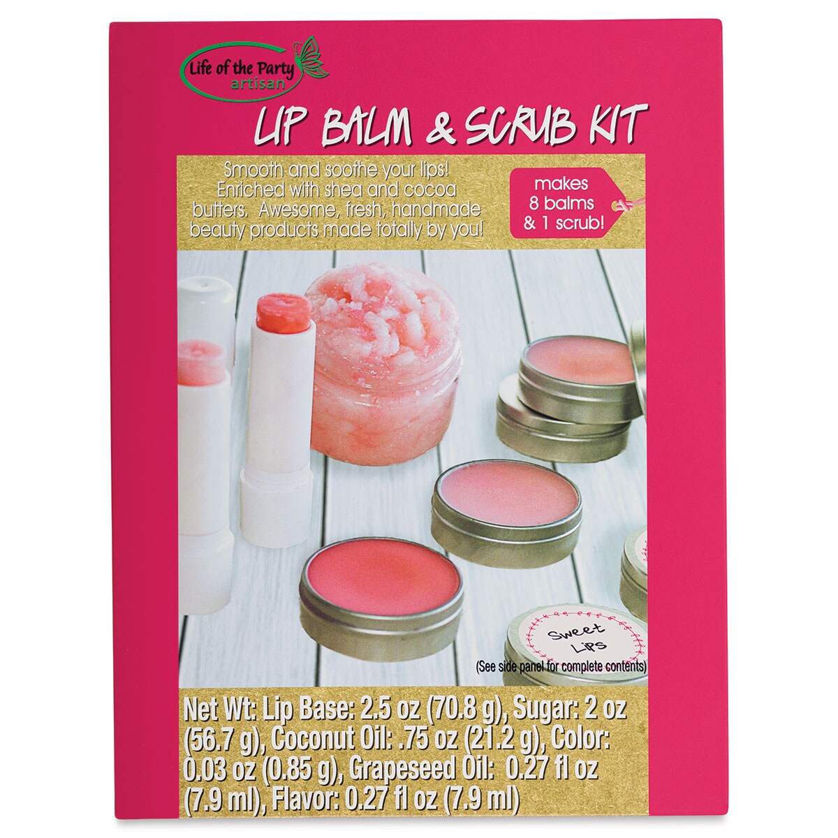 Life of the Party Lip Balm and Scrub Kit