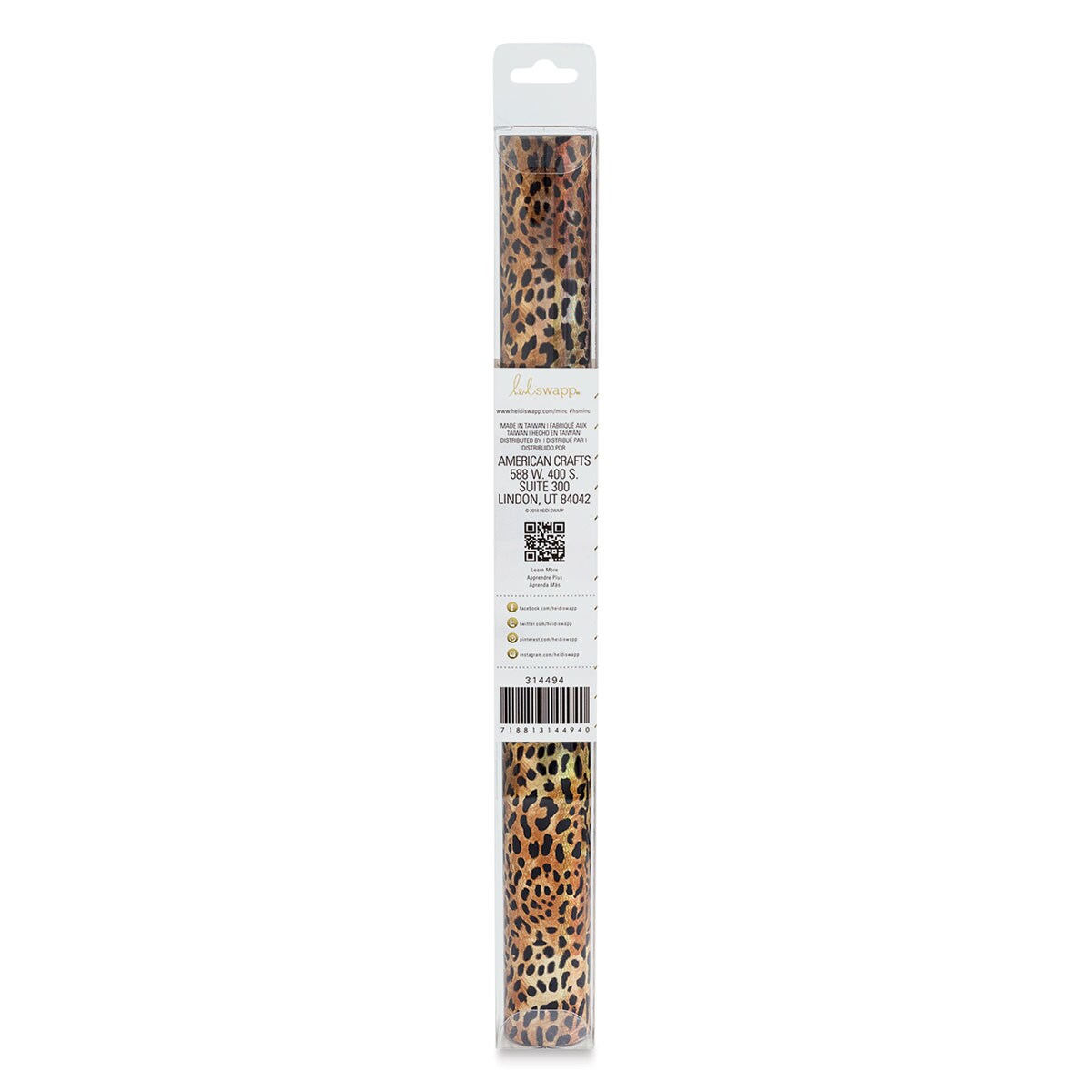 Leopard Minc Heidi Swapp Minc Reactive Foil - Leopard, 12