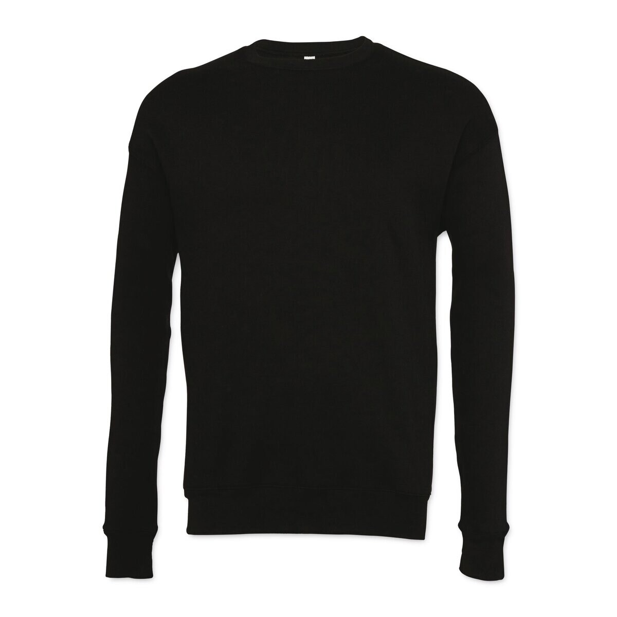 Black round neck shop sweatshirt