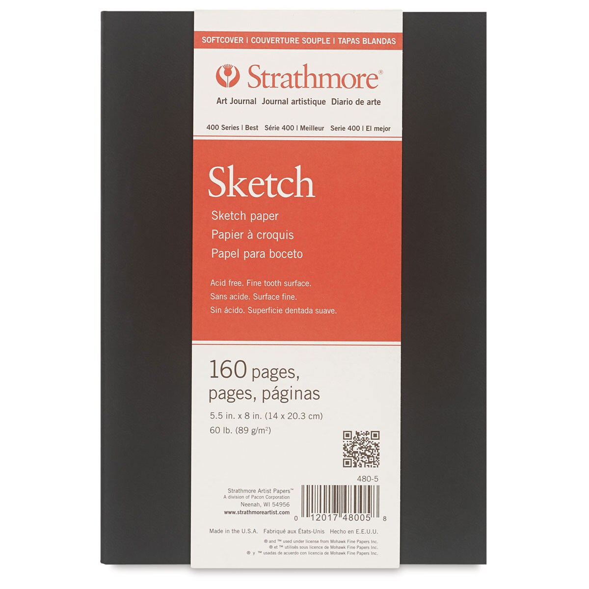 Strathmore Softcover 400 Series Sketch Artist Journal - 8
