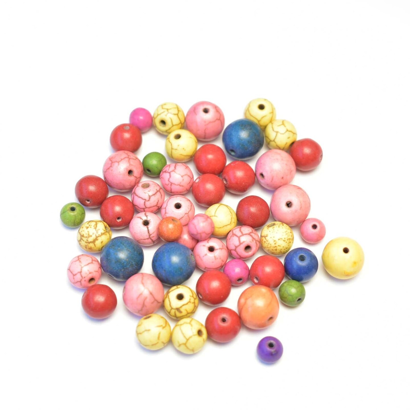 Reconstituted Stone Multi Round 610mm Beads Michaels