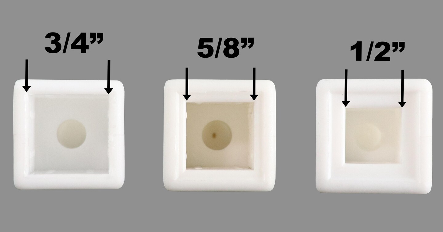 Fence Finials FourSided Spire Premium Polypropylene Fence Toppers USA