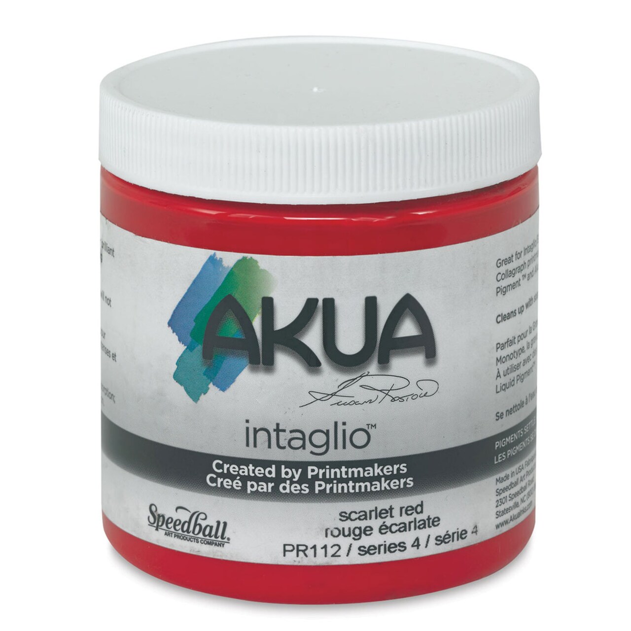 Akua Intaglio Ink - Scarlet Red, 237 ml | Michaels