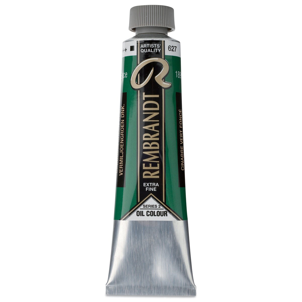 Rembrandt Artists' Oil Color - Cinnabar Green Deep, 40 ml tube