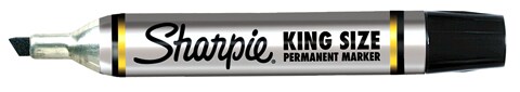 SHARPIE KING SIZE MARKER BLACK