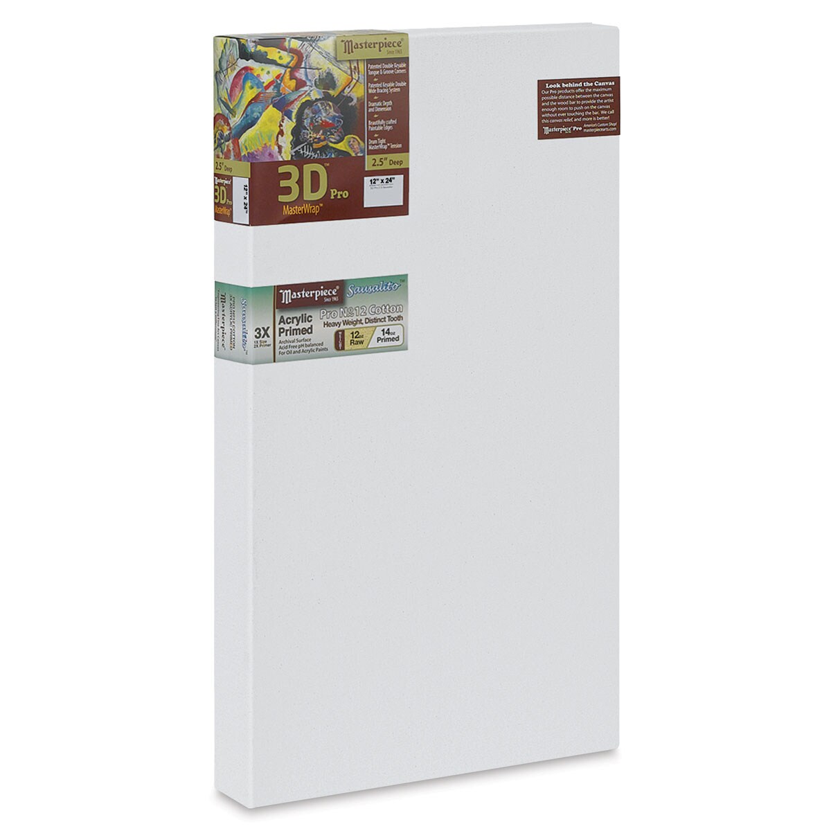 Masterpiece 3D Pro Sausalito Canvas - 12&#x22; x 24&#x22;