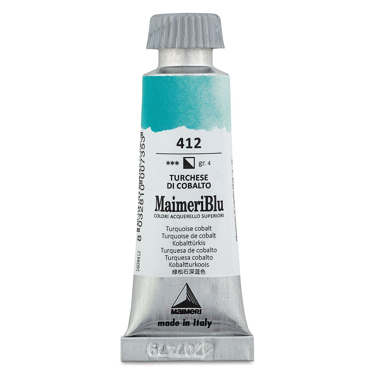 Maimeri Blu Artist Watercolor Turquoise Cobalt Ml Tube Michaels