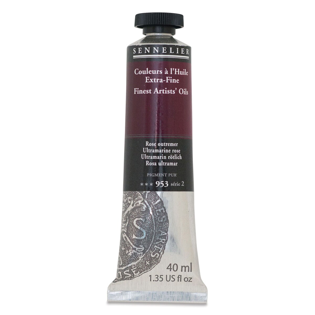Sennelier Artists' Extra Fine Oil Paint - Ultramarine Rose, 40 ml tube