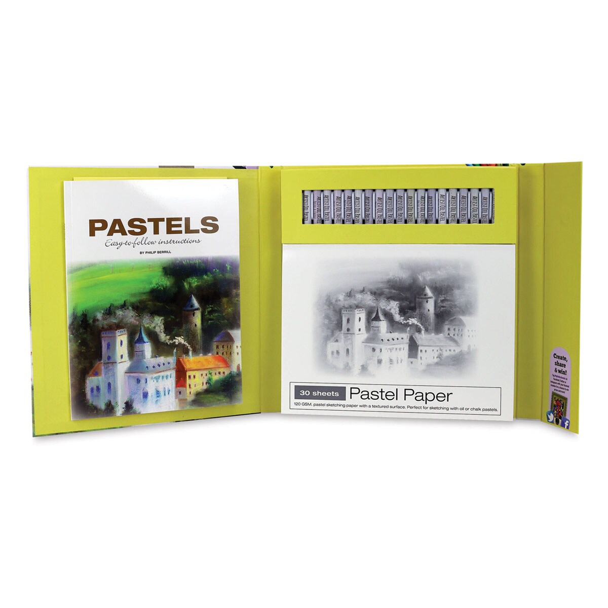 SpiceBox Art Studio Oil Pastels Kit