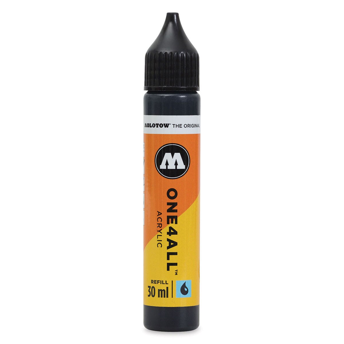 Molotow One4All Acrylic Marker Refill - 30 ml, Signal Black