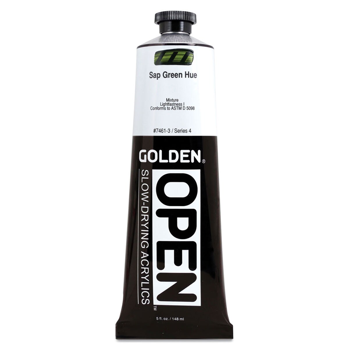 Golden Open Acrylics - Sap Green Hue, 5 oz Tube