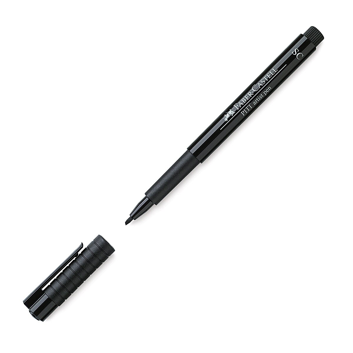 Faber-Castell Pitt Artist Pen - Black, Soft Chisel Nib