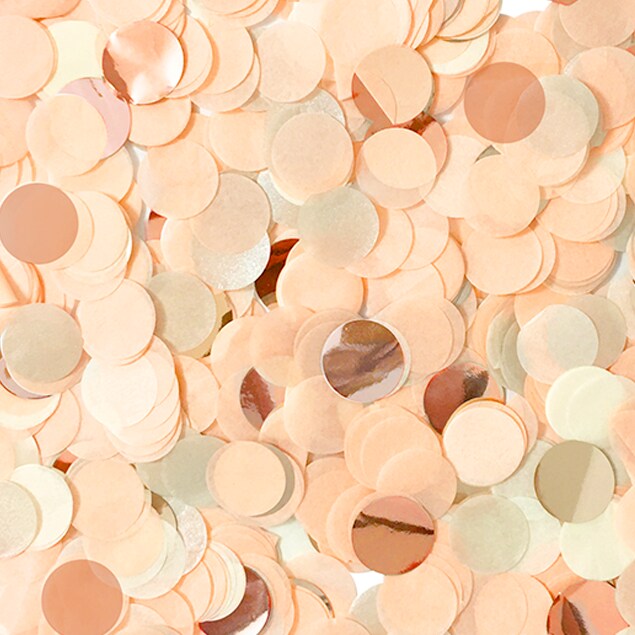 Confetti Peach & Rose Gold Michaels