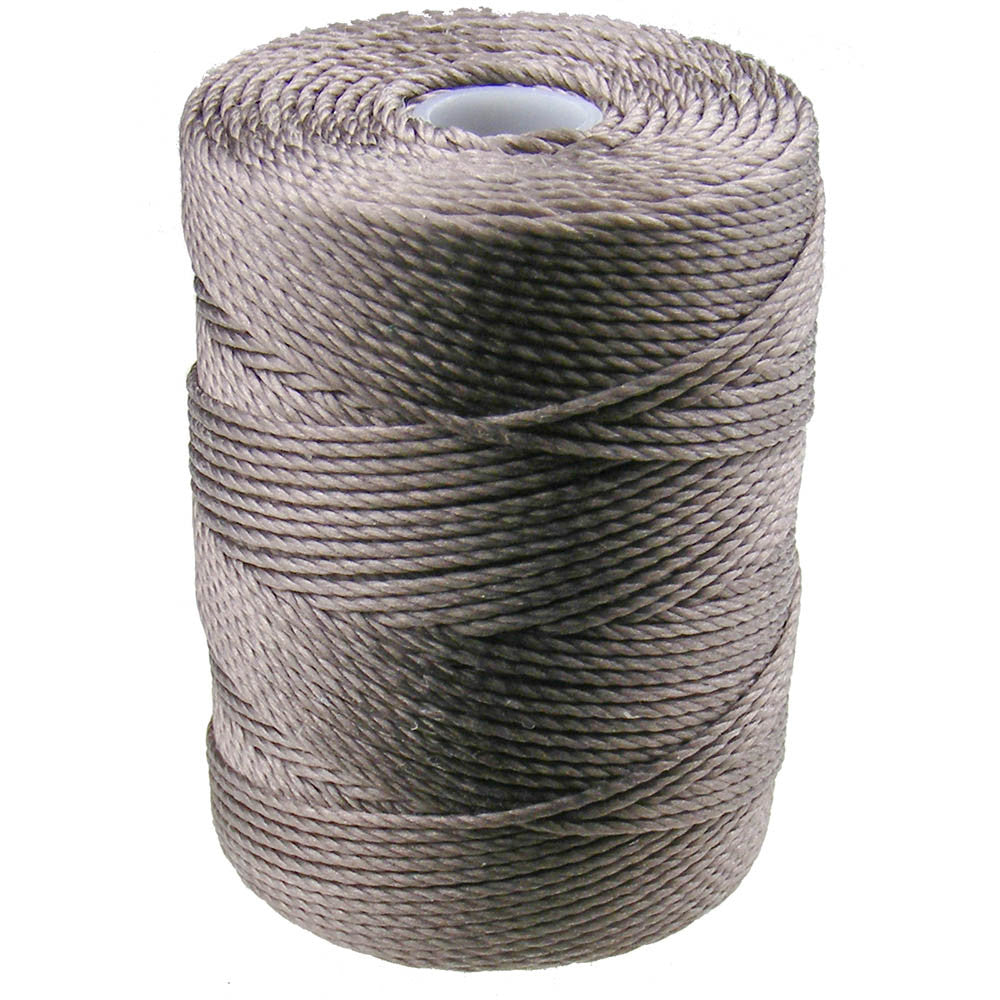 C-LON Bead Cord, Cocoa - 0.5mm, 92 Yard Spool