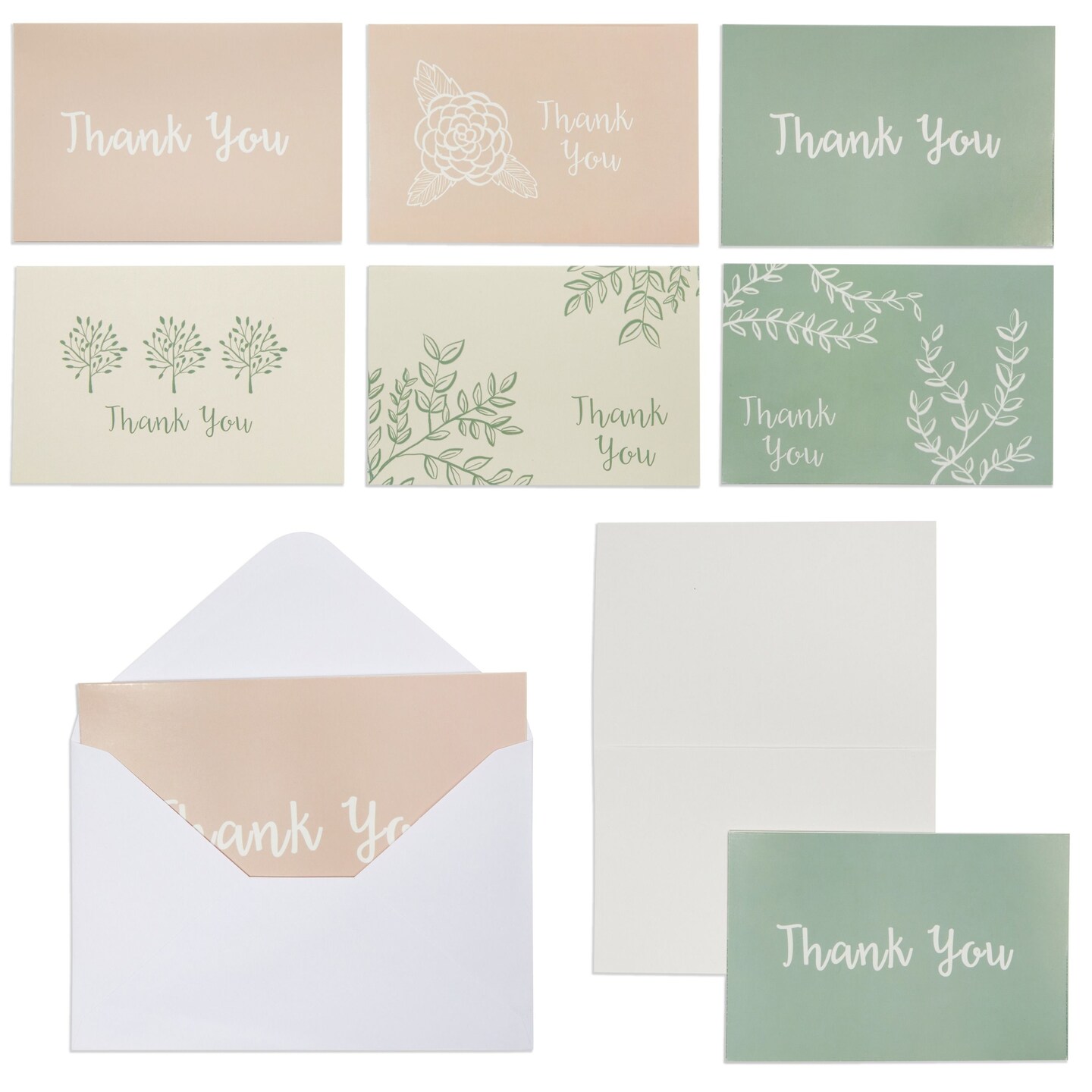 Sage Green Paper & Envelopes