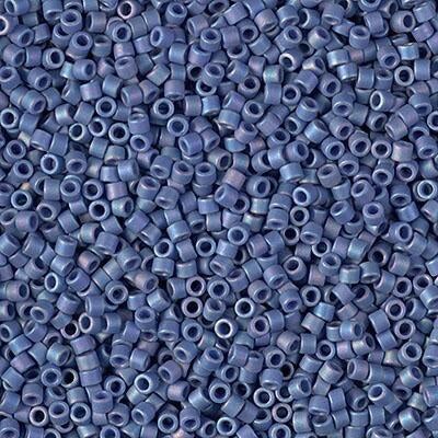 Miyuki Delica Bead 11/0 - DB2317 - Matte Opaque Glazed Batberry AB