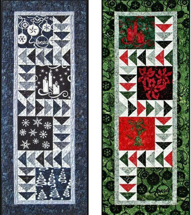 Pattern~Celebrate the Seasons~Table Runner 20&#x27;&#x27; x 52&#x27;&#x27; by Lidia K. Froehler