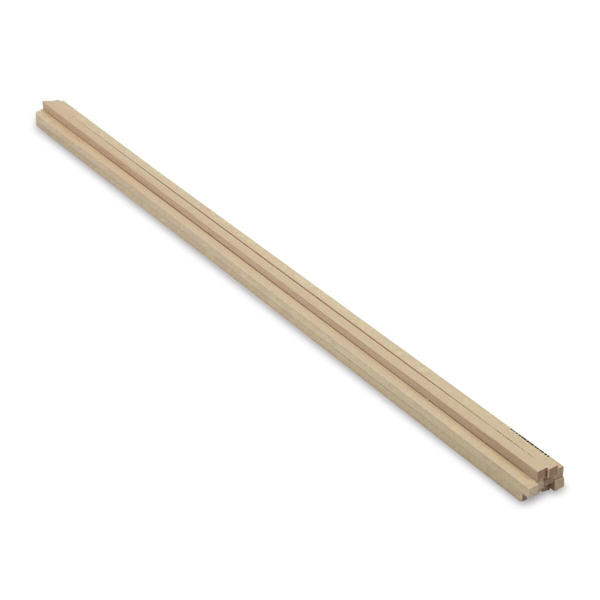 Midwest Products Basswood Strips - 10 Pieces, 1/4&#x22; x 1/4&#x22; x 24&#x22;