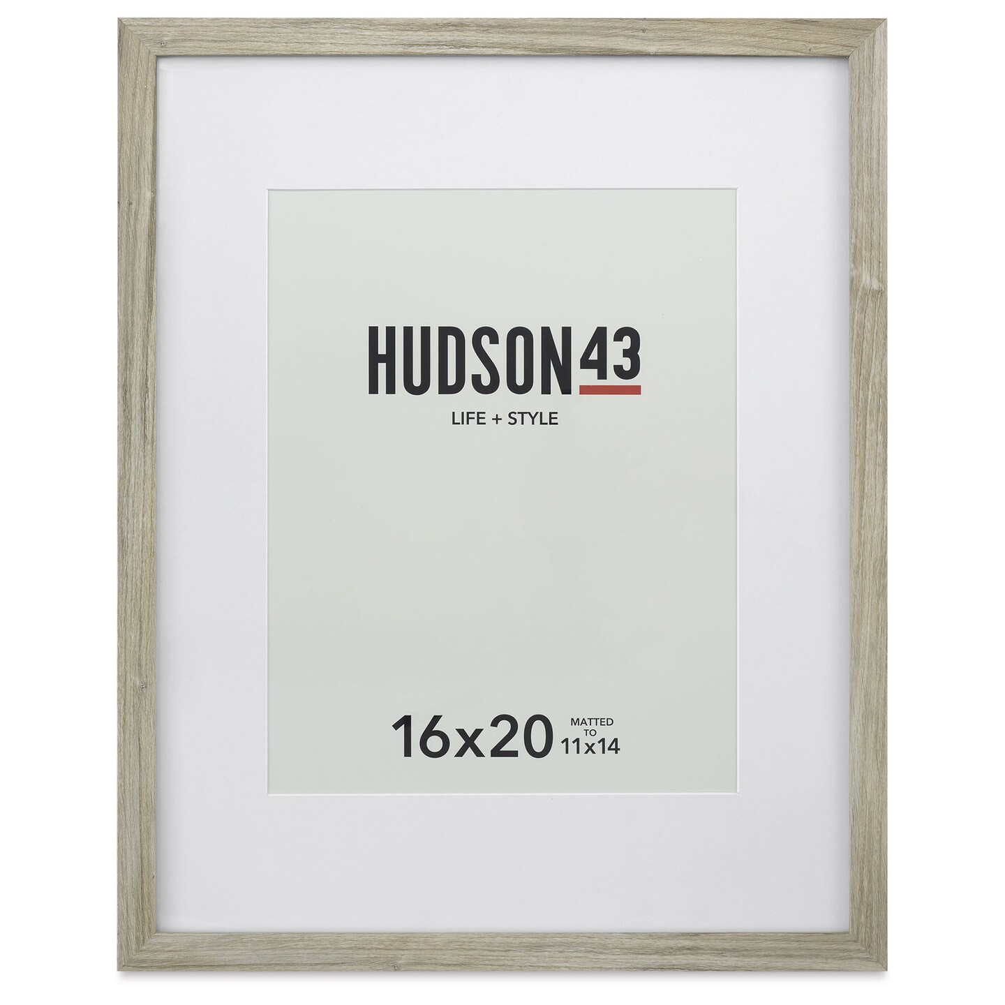 Hudson 43 Gallery Frame - Natural, 16