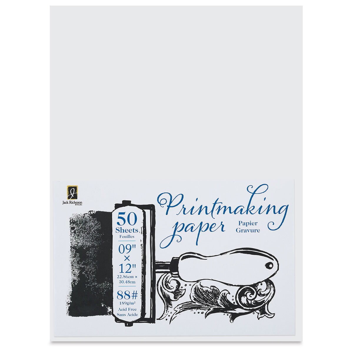 Richeson Bulk Printmaking Paper - 9&#x22; x 12&#x22;, 50 Sheets, 88 lb