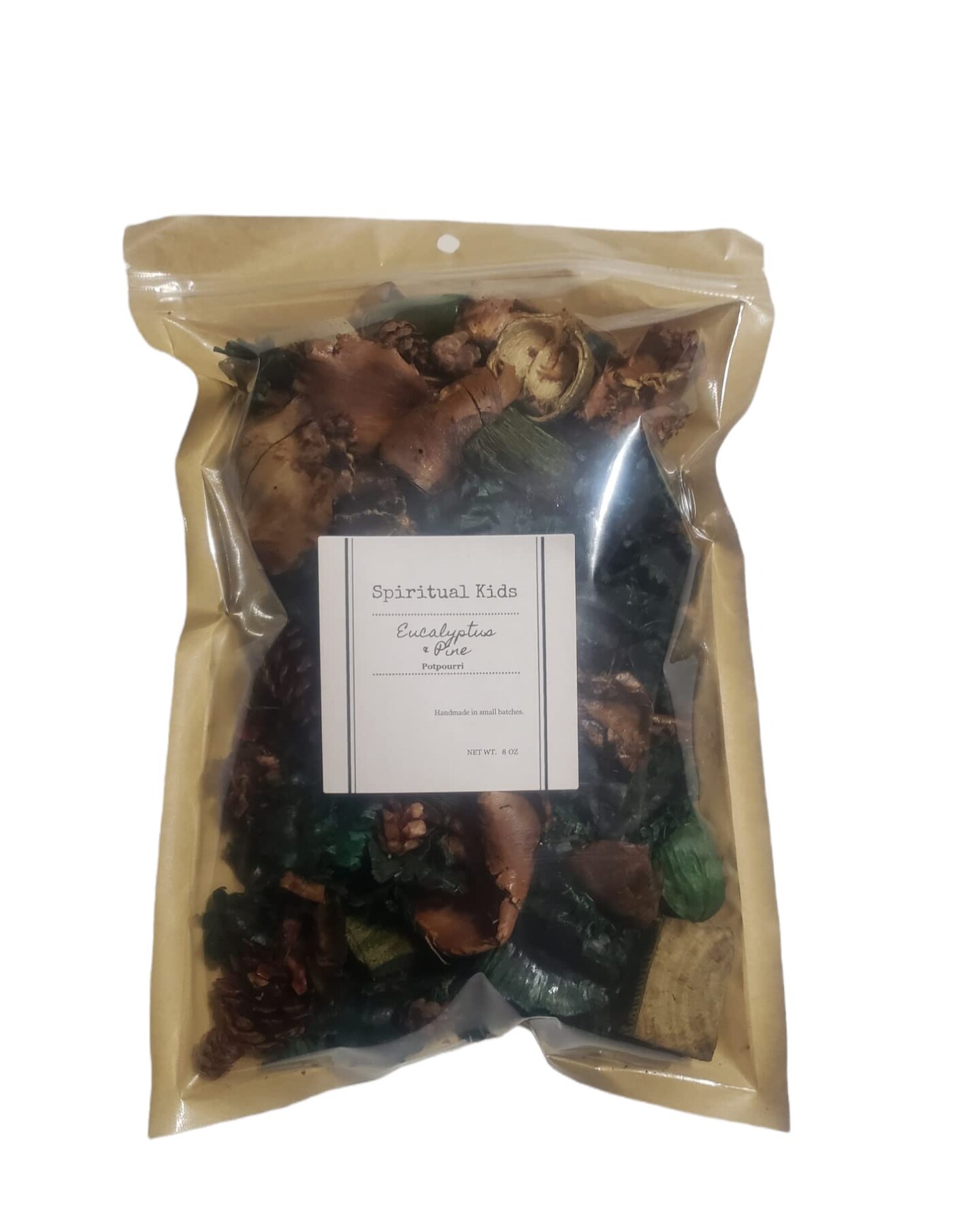 Eucalyptus &#x26; Pine Potpourri 8oz Bag made with Fragrant/Essential Oils HandMade FREE SHIPPING SCENTED Nature Lover Gift| Wedding Favors