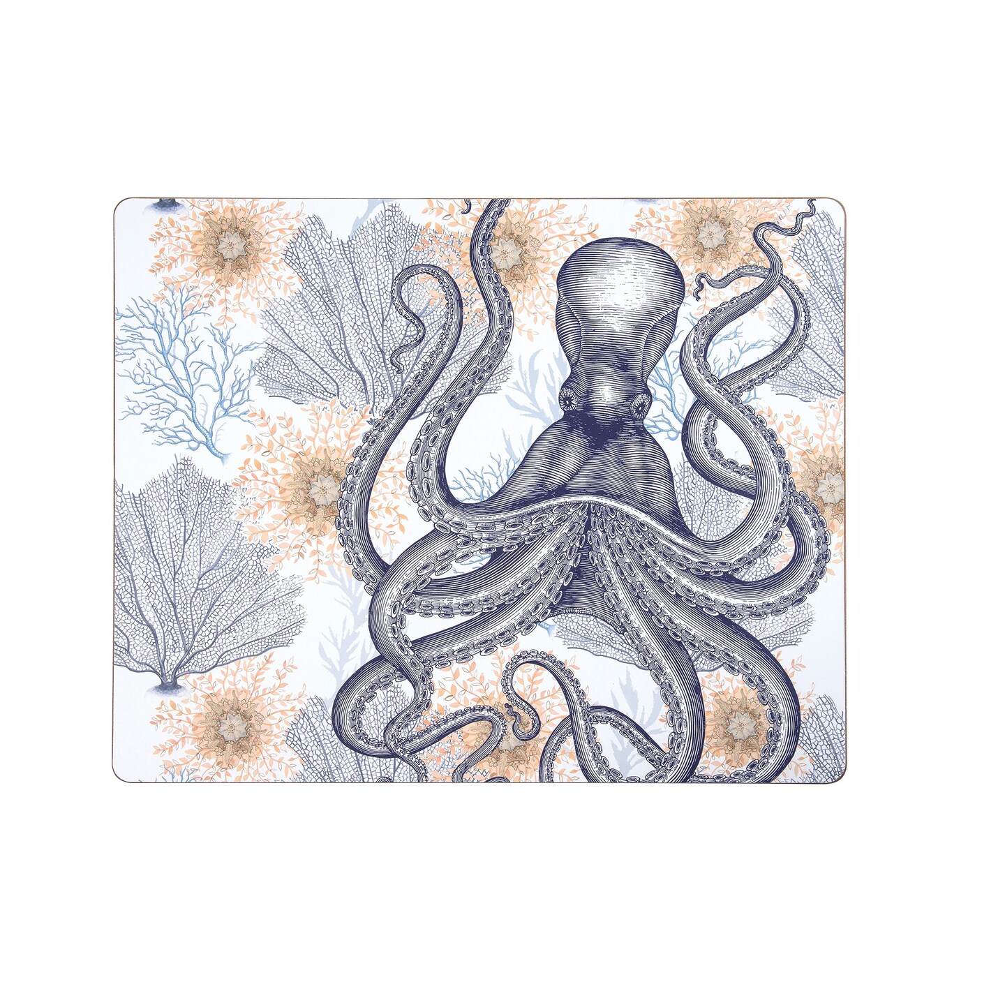 Ochre Octopus Hardboard Placemat Set of 6 | Michaels