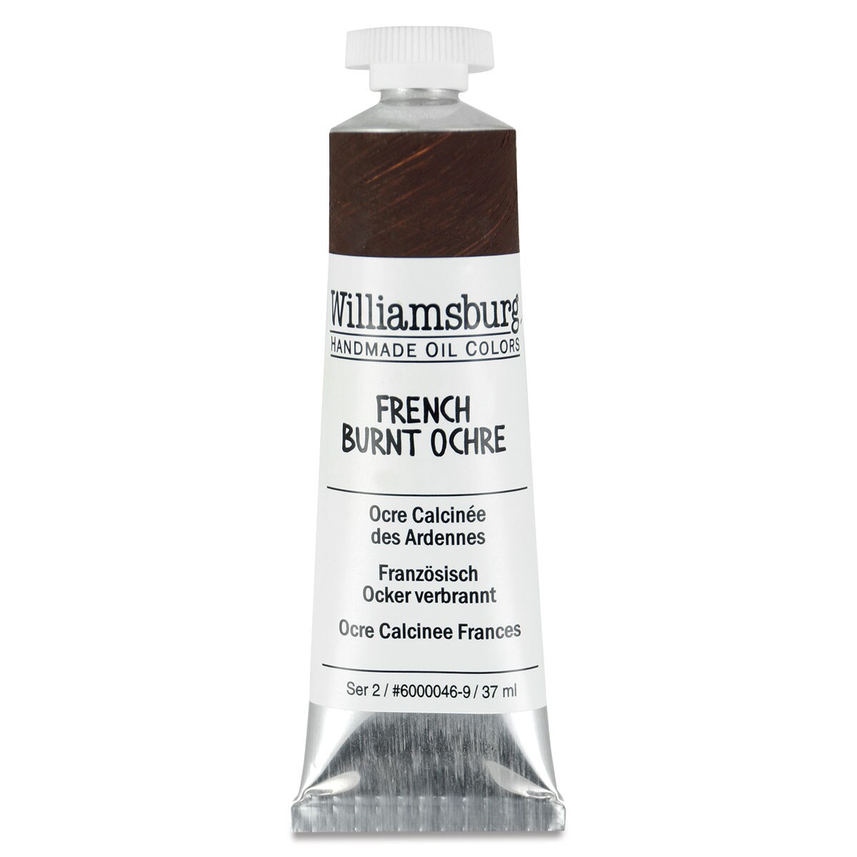 Williamsburg Handmade Oil Paint - French Burnt Ochre, 37 ml tube