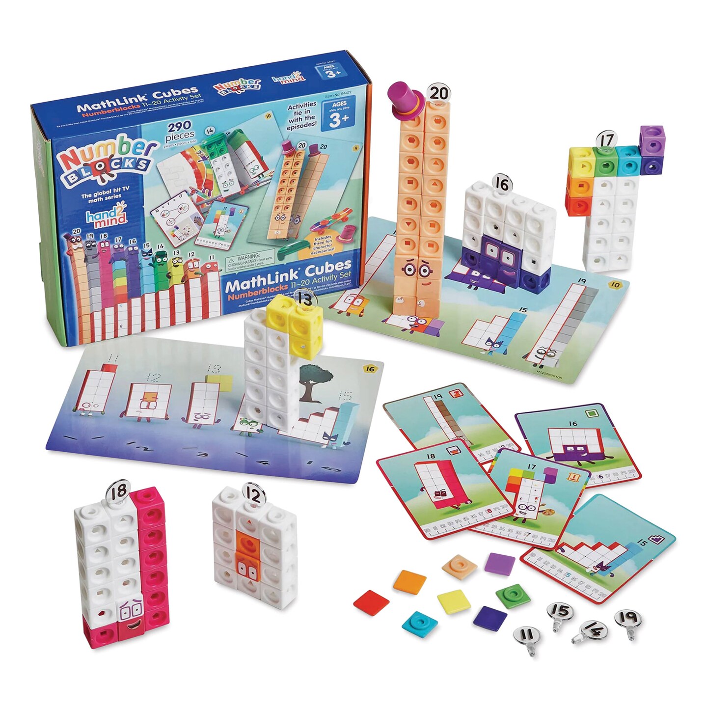 Numberblocks MathLink Cubes - 11-20 Activity Set