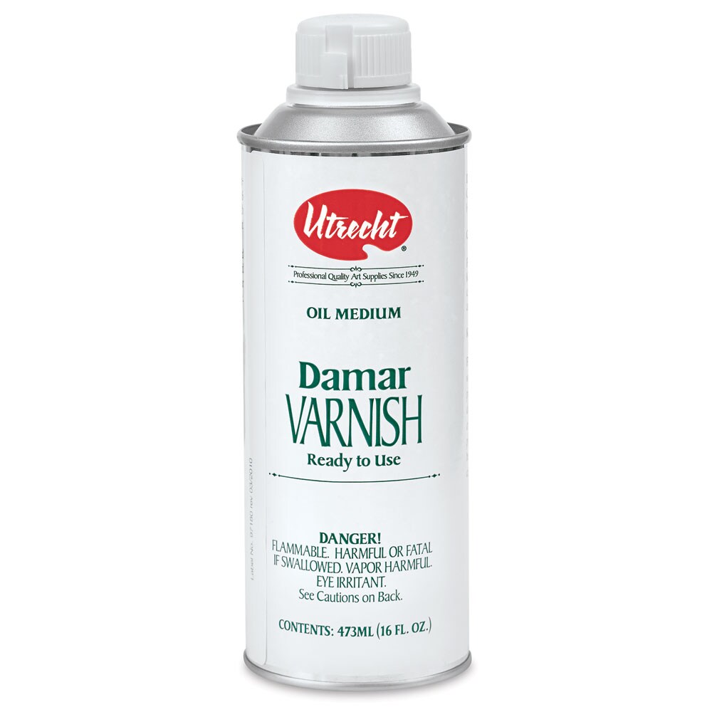 Utrecht Damar Varnish - 16 oz bottle