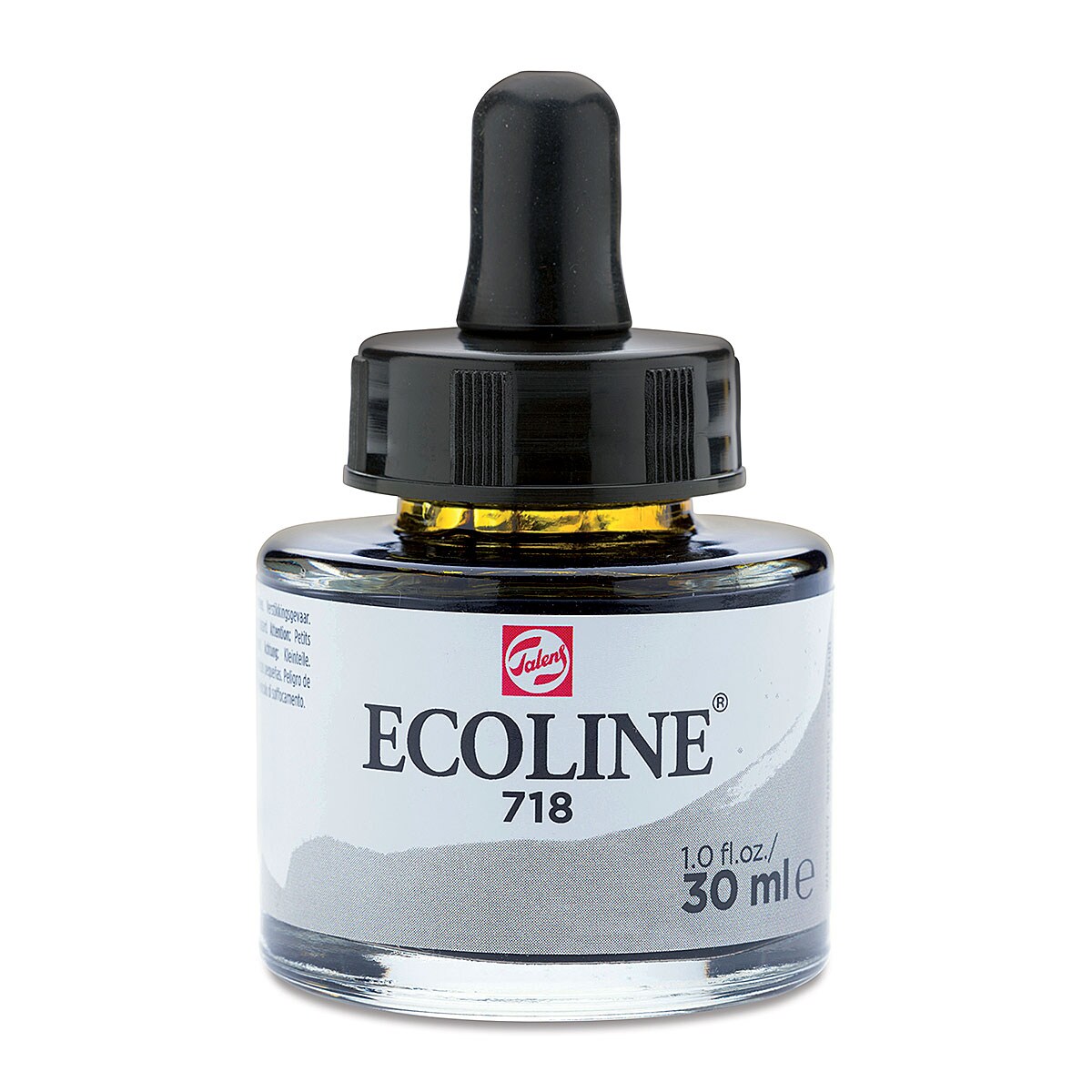 Ecoline Liquid Watercolor with Dropper - Warm Gray, 30 ml jar