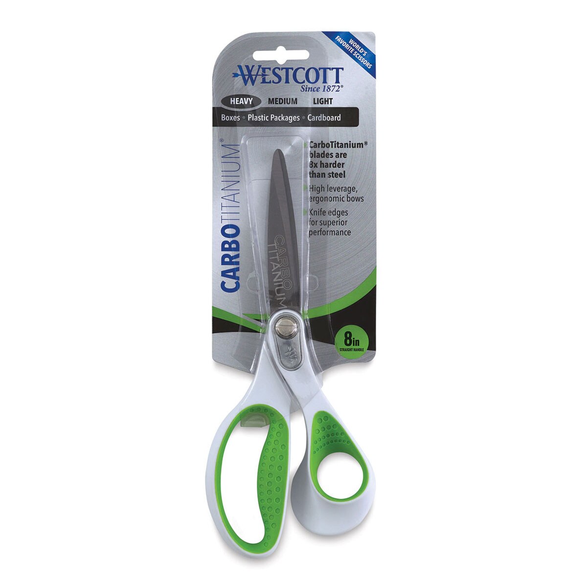 Westcott Carbo Titanium Scissors - 8&#x22;, Straight