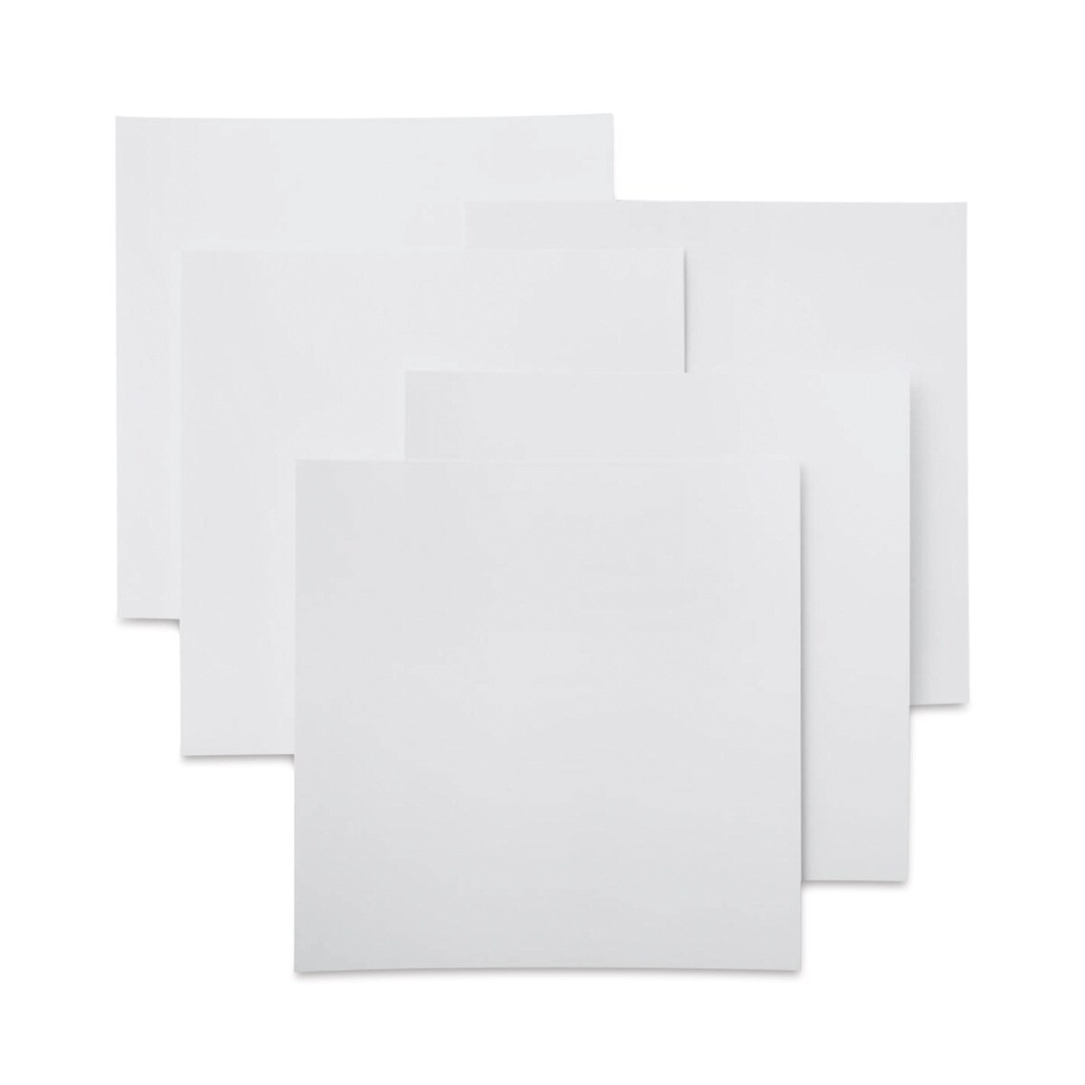 Cricut Smart Paper Sticker Cardstock - White, 13" x 13", Package of 10 Sheets