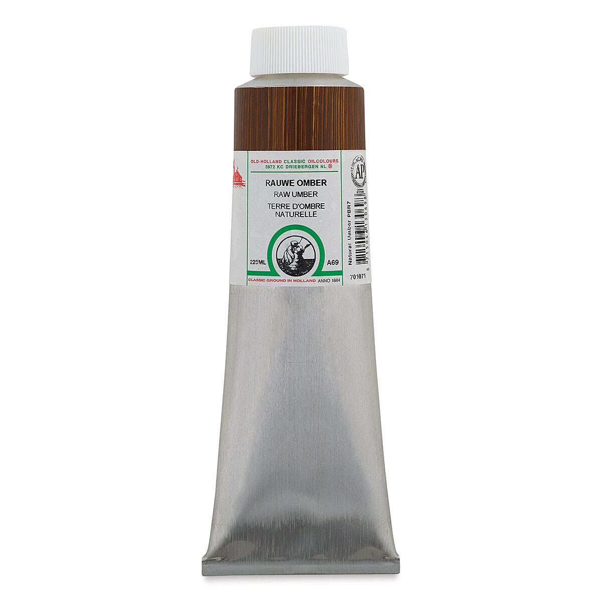 Old Holland Classic Oil Color - Raw Umber, 225 ml tube