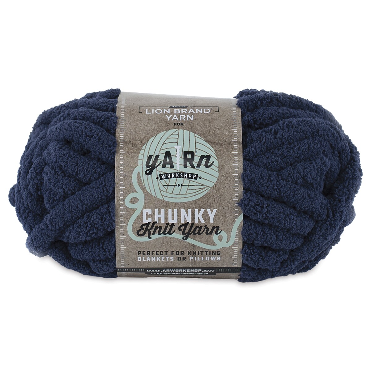 Lion Brand AR Workshop Chunky Knit Yarn - Dusk, 28 yds