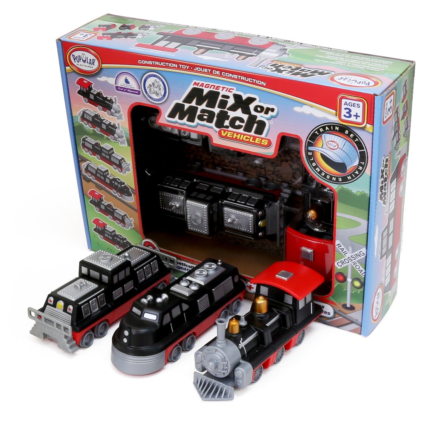 Magnetic Mix or Match&#xAE; Vehicles, Train