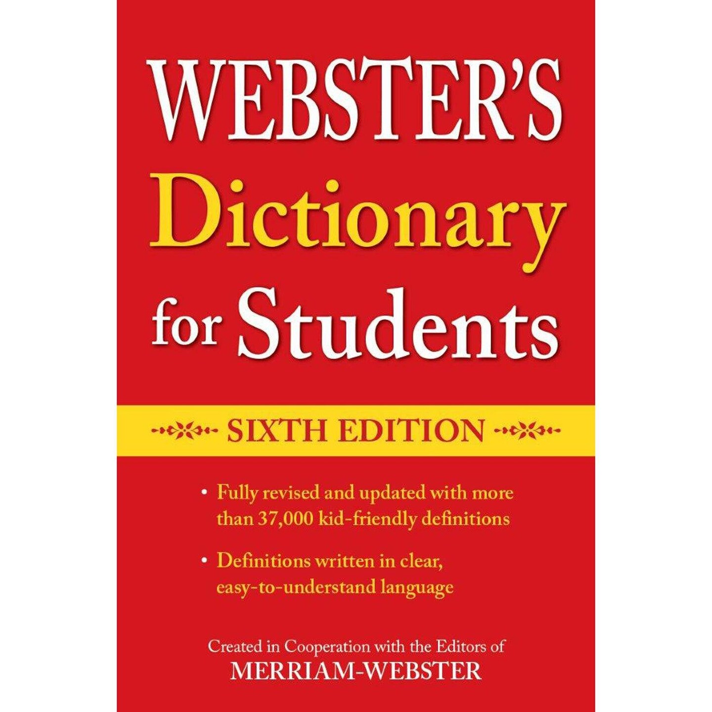 Webster&#x27;s Dictionary for Students, Sixth Edition, Pack of 6