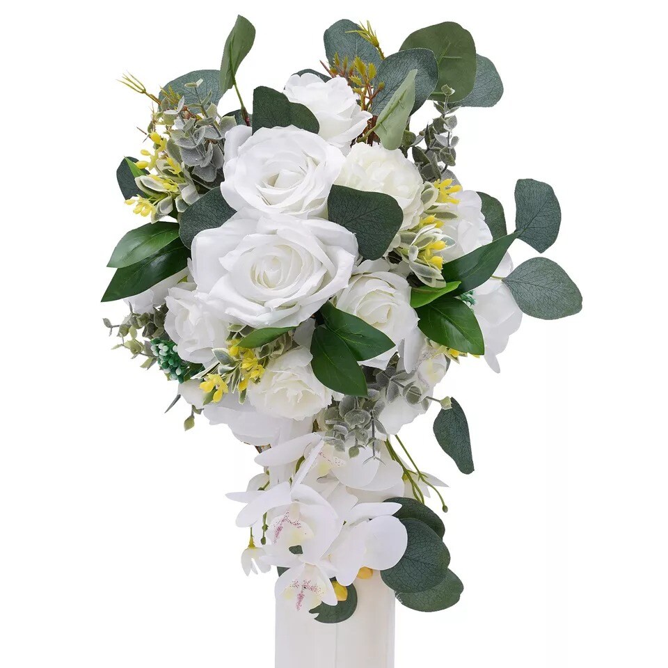 Bridal and Bridesmaid Artificial Flower Bouquet