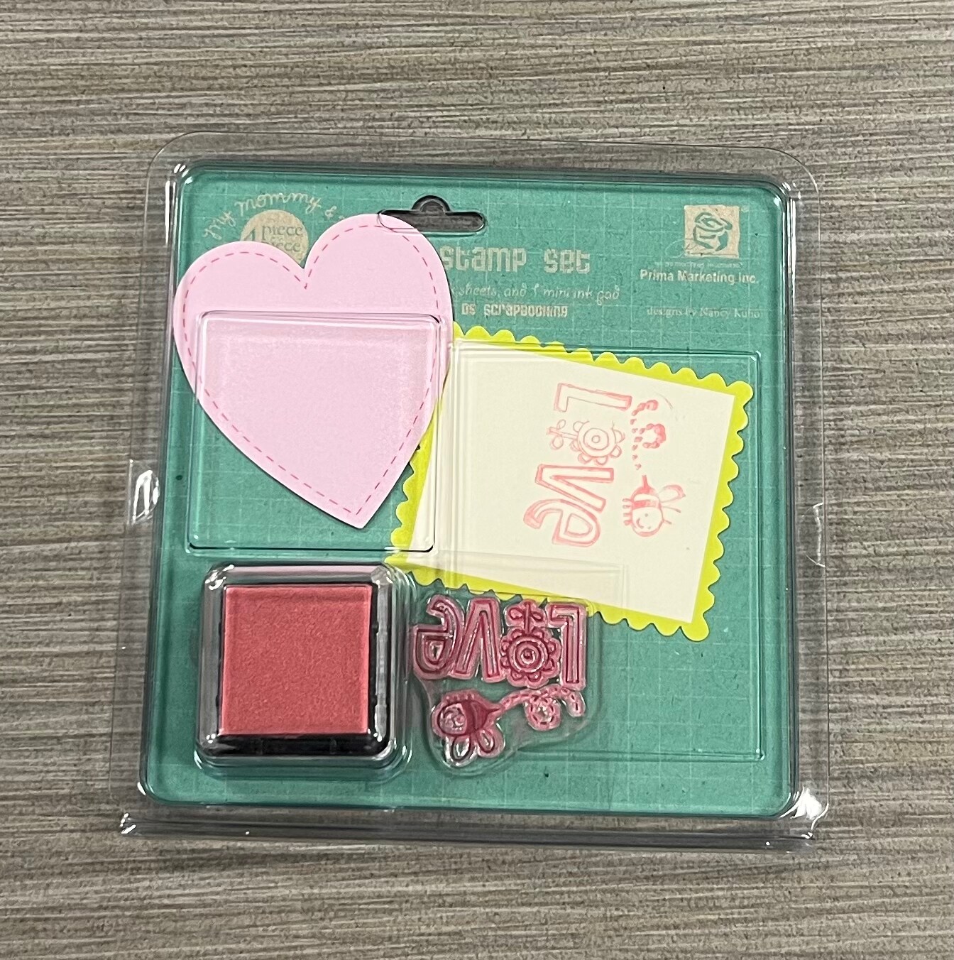 Prima Marketing Love Clear Stamp Kits 655350870591