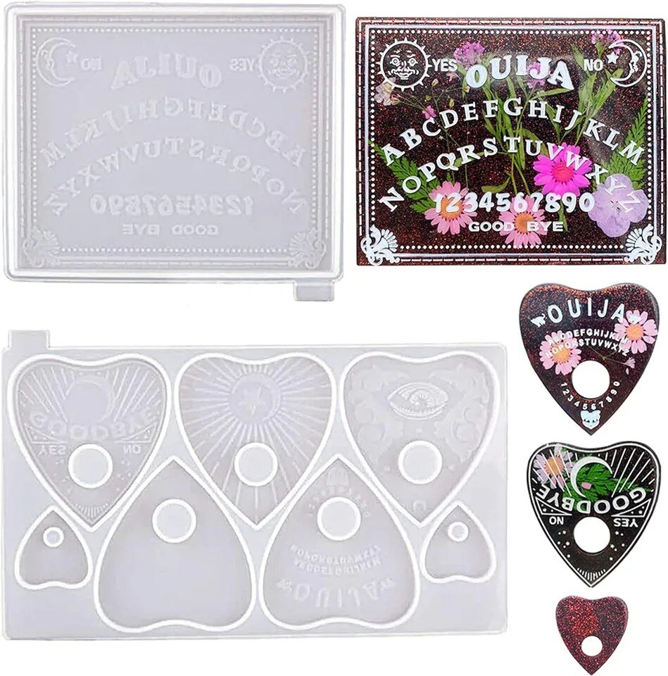 Board and Planchette Resin Molds