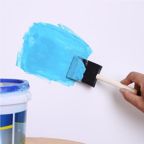 26 Pack Foam Paint Brushes,, 1&#x201D;, 2&#x201D; &#x26; 3&#x201D;, Sponge Brushes, Sponge Paint Brush, Foam Brushes for Painting, Foam Brushes for Staining, Paint Sponges, Foam Brushes for Mod Podge Brushes