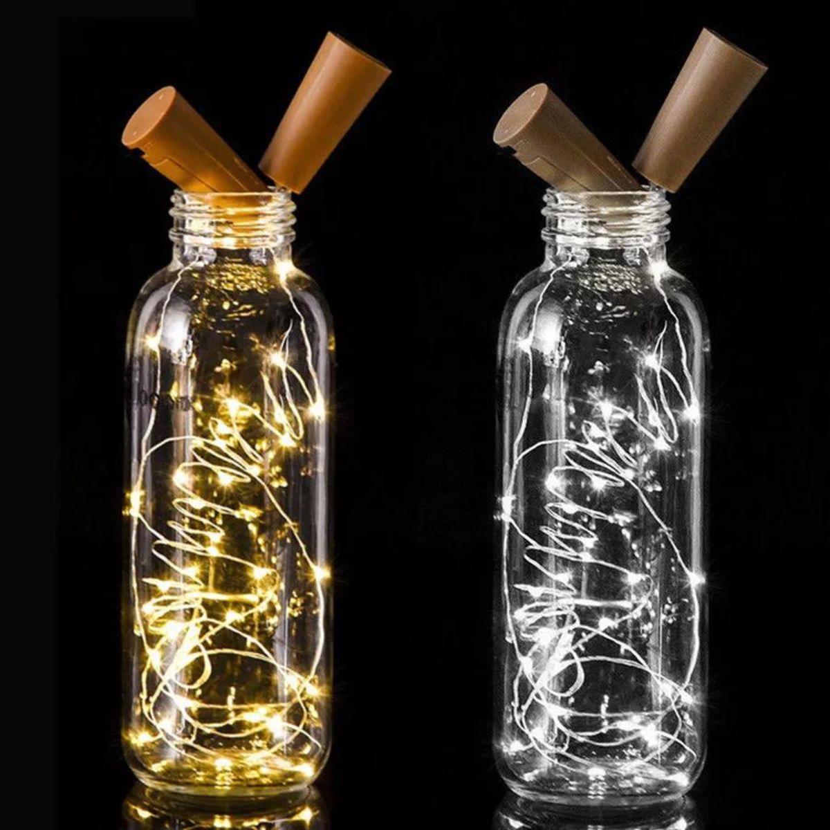 2m Wine Bottle Fairy String Lights 10 Pack