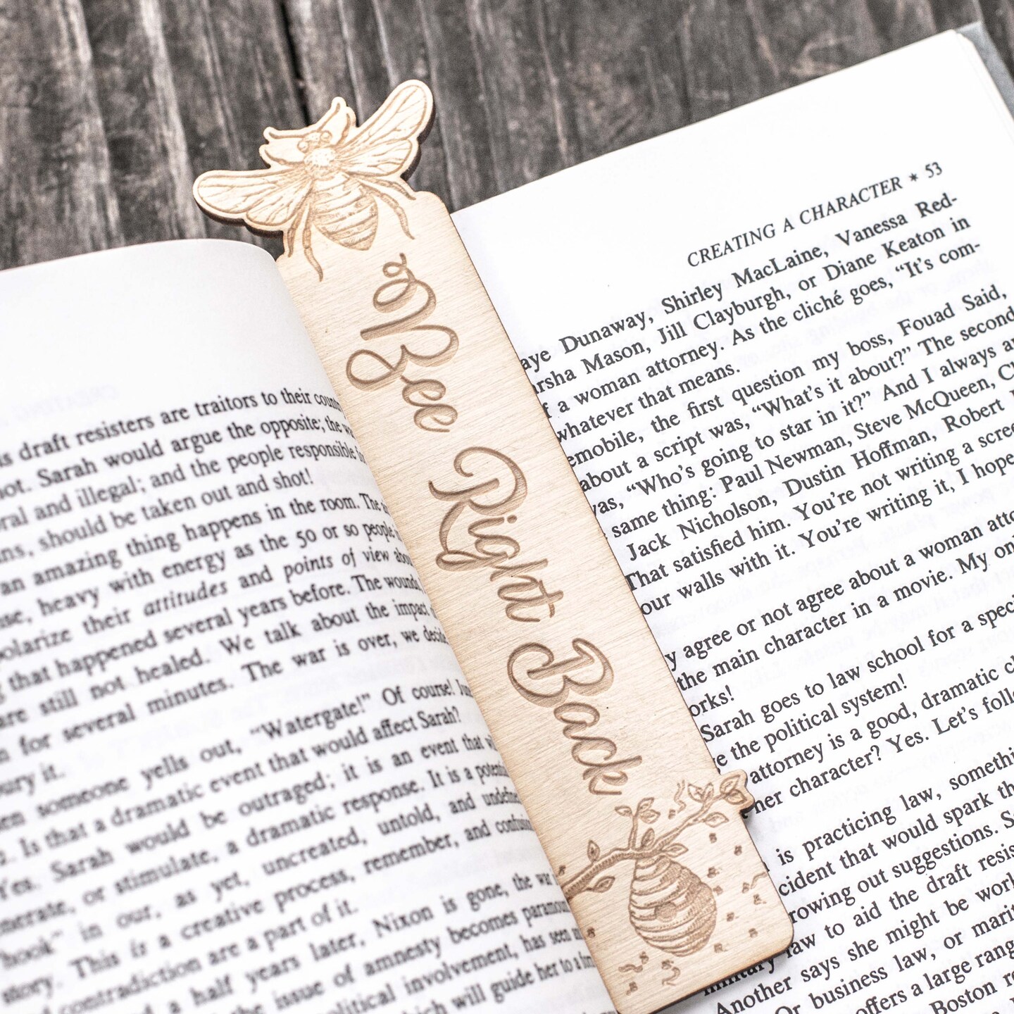 Bookmark - Bee Right Back