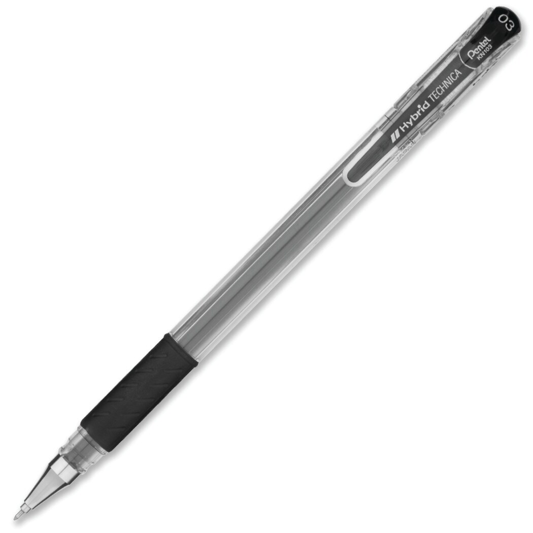 Pentel Hybrid Technica Pen, .3mm, Black | Michaels