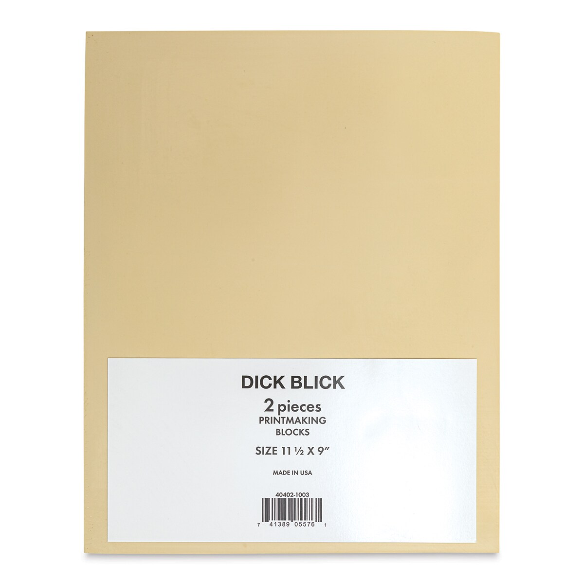 Blick E-Z-Cut Printing Blocks - Pkg of 2, 9&#x22; x 11-1/2&#x22;